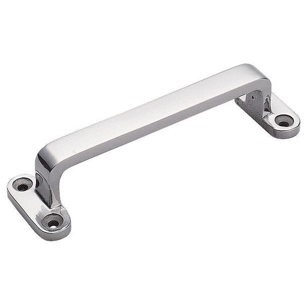 Pull Handle, 4-11/64 In. H, Unthr. Through Holes