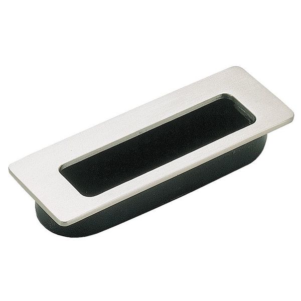 Recessed Pull Handle, Polished, Threaded Holes