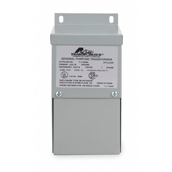 Transformer, 1.5kVA, 120/240V, Wall