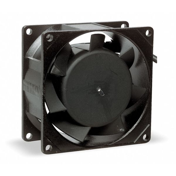 Standard Square Axial Fan, Square, 115V AC, 1 Phase, 30 cfm