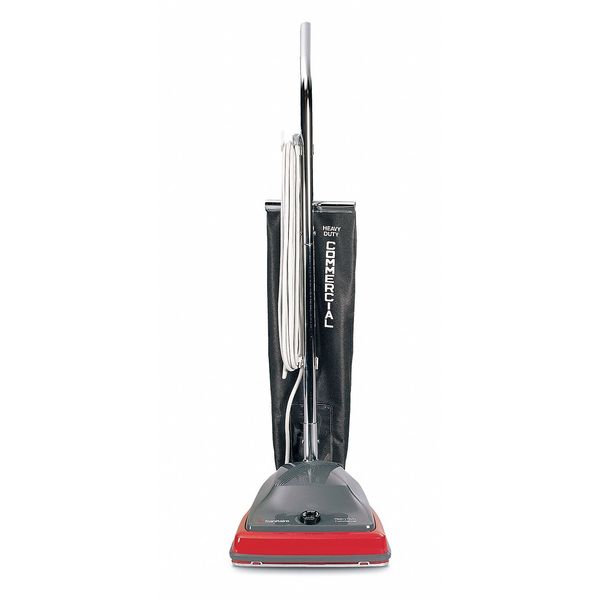 Upright Vacuum, 16 In, 145 cfm, 7A, 120V
