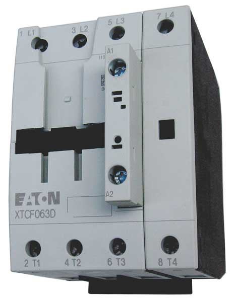 IEC Magnetic Contactor, 4 Poles, 24 V DC, 40 A, Reversing: No