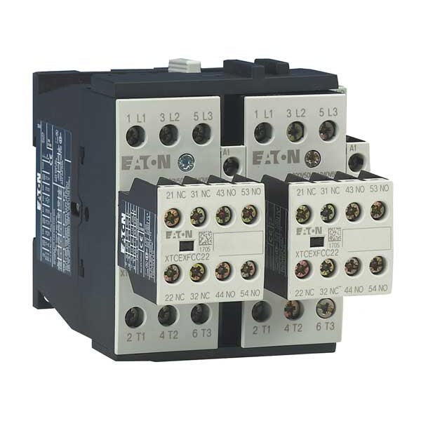 IEC Magnetic Contactor, 3 Poles, 240 V AC, 25 A, Reversing: Yes
