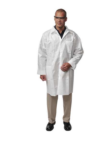 Breath Parti Protect 4Snap Close KneLeng WHT XL 25/Cs
