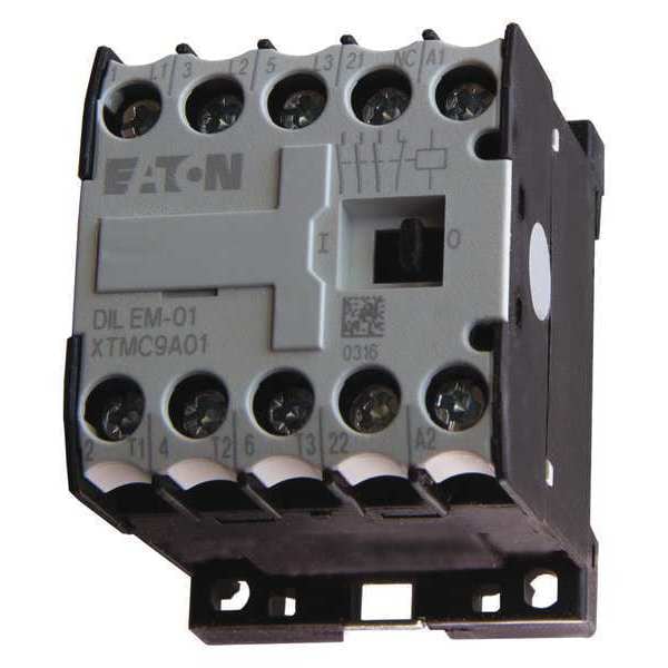 IEC Mini Magnetic Contactor, 3 Poles, 120 V AC, 9 A, Reversing: No
