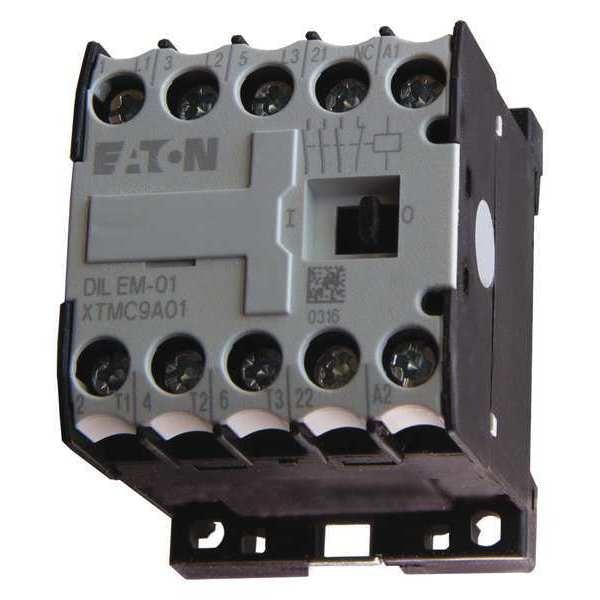 IEC Mini Magnetic Contactor, 3 Poles, 240 V AC, 9 A, Reversing: No