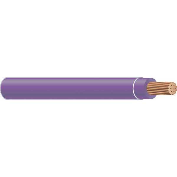 Fixture Wire, TFFN, 16 AWG, 500 ft, Purple, Nylon Jacket, PVC Insulation
