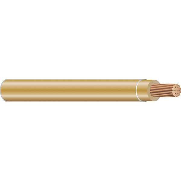 Building Wire, THHN, 14 AWG, 500 ft, Beige, Nylon Jacket, PVC Insulation