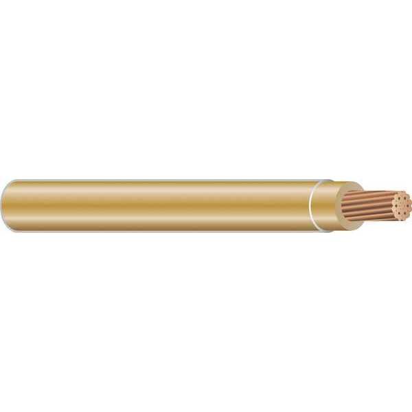 Building Wire, THHN, 12 AWG, 500 ft, Beige, Nylon Jacket, PVC Insulation