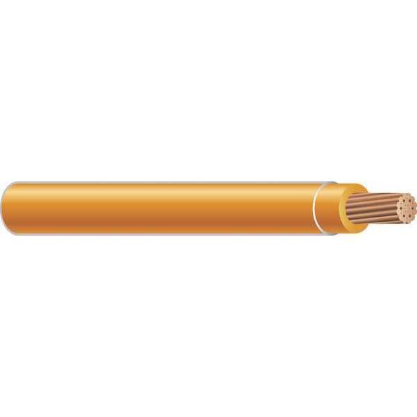 Building Wire, THHN, 12 AWG, 2,500 ft, Orange, Nylon Jacket, PVC Insulation