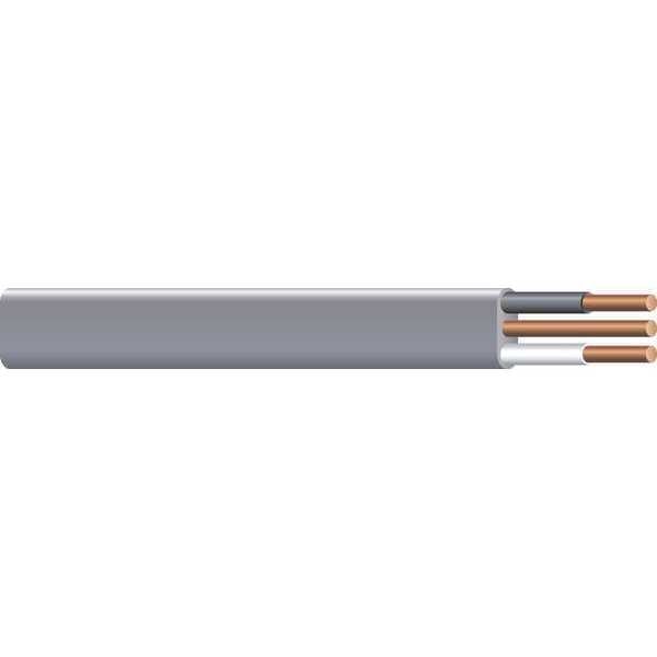 10 AWG 2 Conductor Nonmetallic Building Cable 600V GY