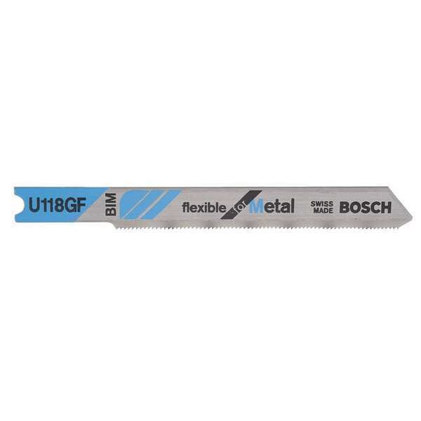 Jigsaw Blade, U-Shank, 2-3/4 In. L, PK5