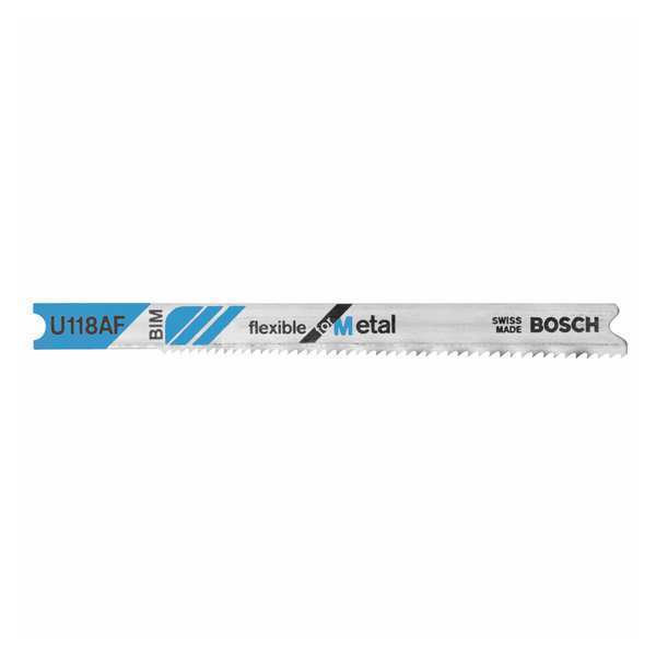 Jigsaw Blade, 2-3/4 In. L, U-Shank, PK5