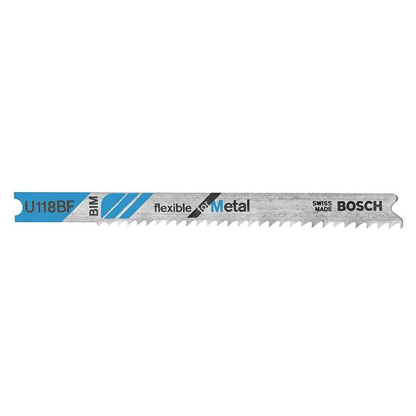 Jigsaw Blade, U-Shank, 3-1/8 In. L, PK5