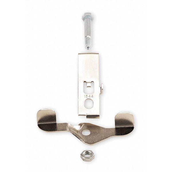 Caster Brake Kit, 5 in., Nickel Plated