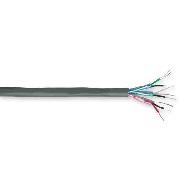 Comm Cable, Shielded, 22/6, 1000 Ft.