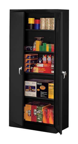 24 ga. ga. Steel Storage Cabinet, 36 in W, 72 in H
