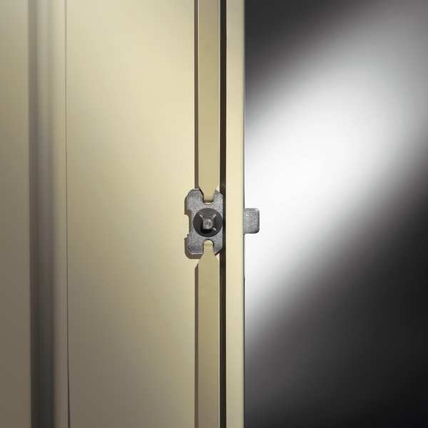 Caster Kit, 36 in W x 18 in D, Lt Gray