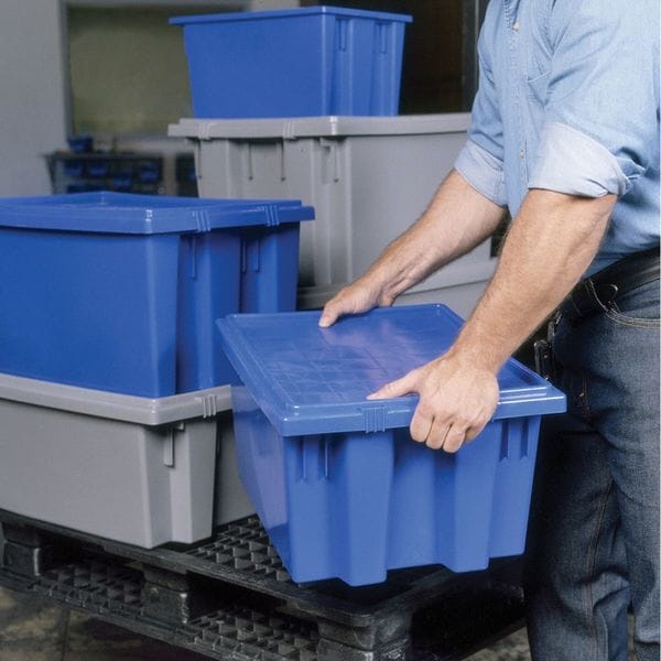 Gray Plastic Lid, 19-1/2 in W