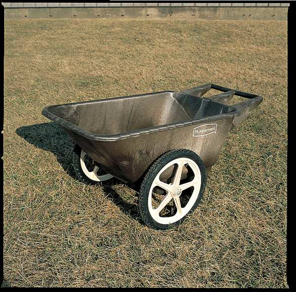 Big Wheel Cart, HD, 1/4 cu. yd., 300 lb.