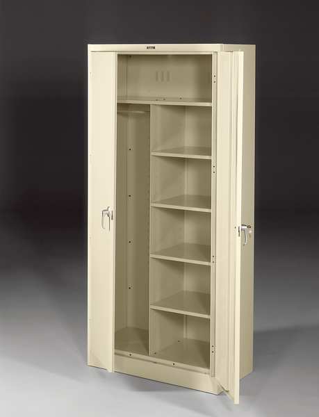 Caster Kit, 48 in W x 24 in D, Lt Gray