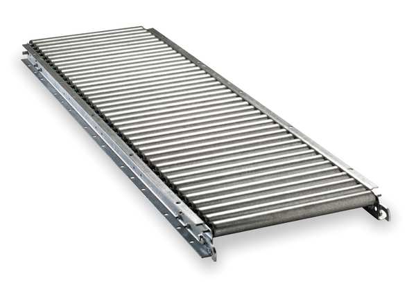 Roller Conveyor, 10 ft. L, 16BF