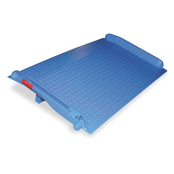 Dockboard, Steel, 10,000 lb, 48 x 72 In