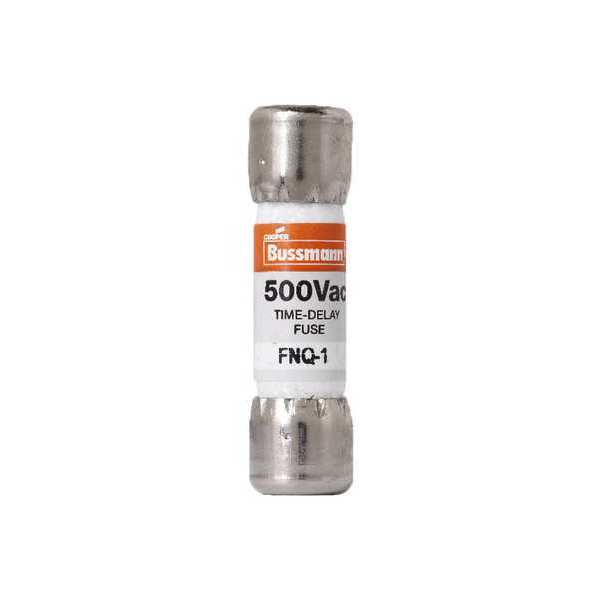 Fuse, Time Delay, 1A, FNQ Series, 500V AC, Not Rated, 1-1/2