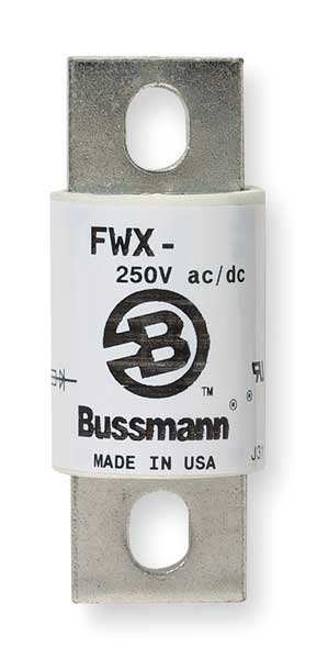 Semiconductor Fuse, Fast Acting, 150 A, FWX-A Series, 250V AC, 250V DC, 3-1/8