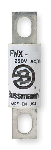 Semiconductor Fuse, Fast Acting, 50 A, FWX-A Series, 250V AC, 250V DC, 3-3/16