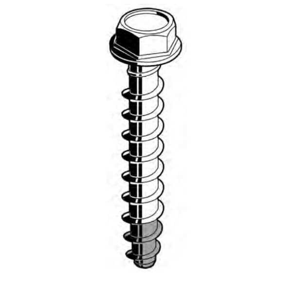 Masonry Screw, 3/8