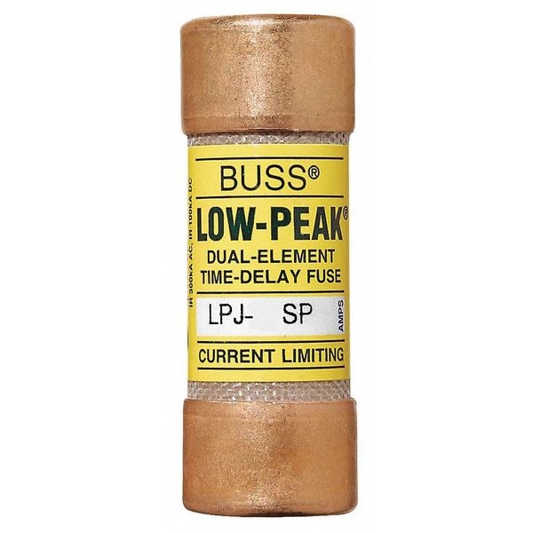 Fuse, Time Delay, 1-8/10A, LPJ Series, 600V AC, 300V DC, 2-1/4