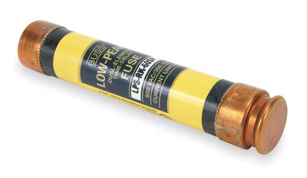 Fuse, Time Delay, 60A, LPS-RK-SP Series, 600V AC, 300V DC, 5-1/2