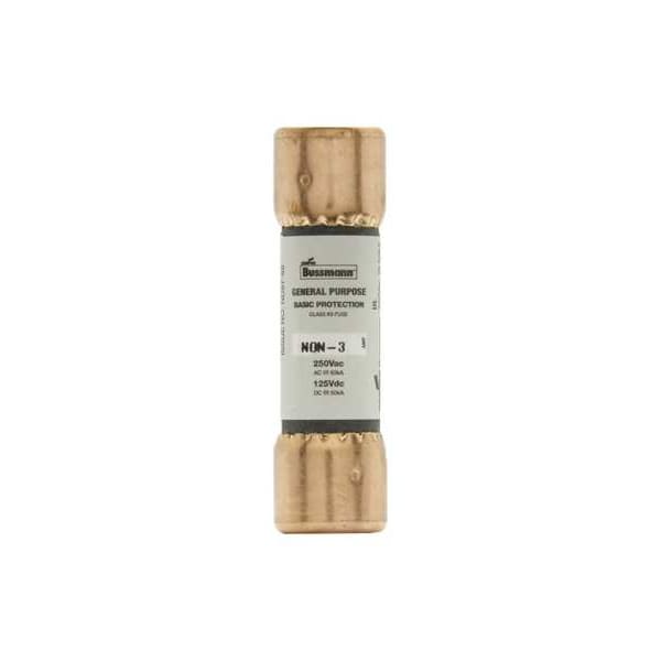 Fuse, Fast Acting, 3 A, NON Series, 250V AC, 125V DC, 2