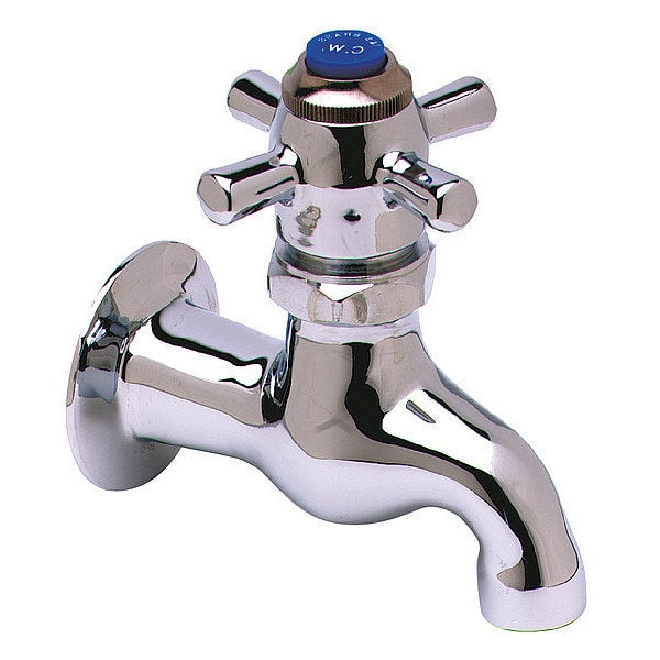 Manual Single Hole Mount, 1 Hole Low Arc Bathroom Faucet, Polished chrome