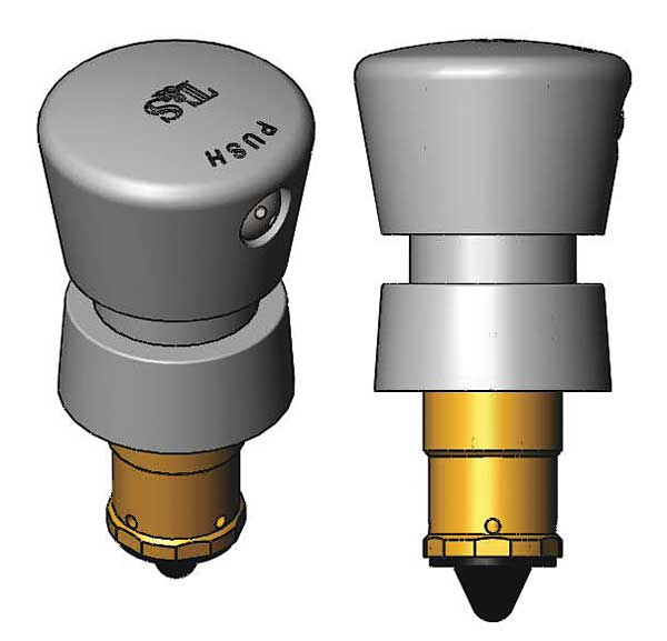 Cartridge, Faucet, Hot, Brass, 2.2 GPM