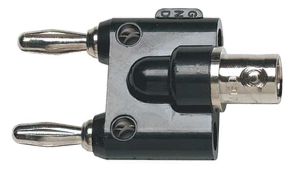 BNC to Female Double Stacking Banana Plug