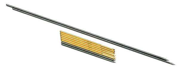 Probe Tips, 3-8/9 or 1-1/3 In. L, 600VDC
