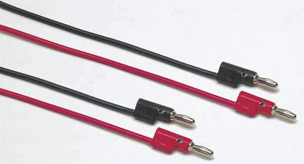 Banana Plug to Banana Plug Lead Set, 36In