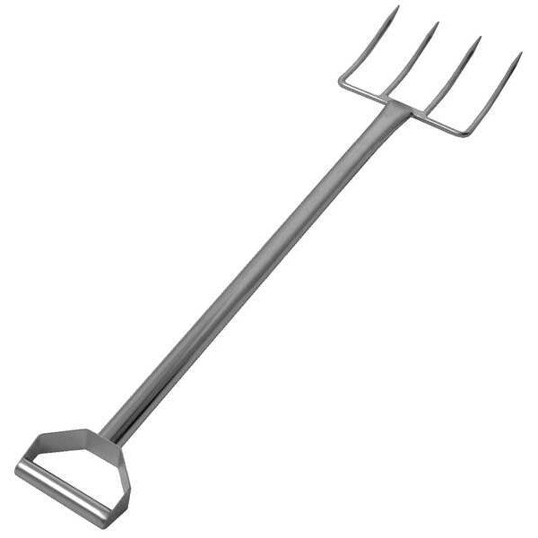 Stainless Steel Fork, 4 Tines, 8 1/2 In