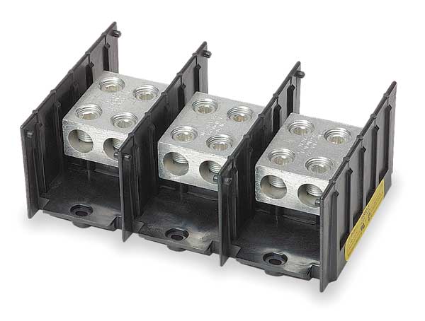 Pwr Dist Block, 620A, 3P, 4AWG-350 MCM, 600V