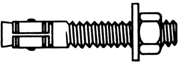 Wedge Anchor, 1/4