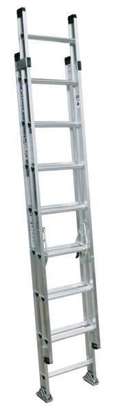Aluminum Extension Ladder, 300 lb Load Capacity
