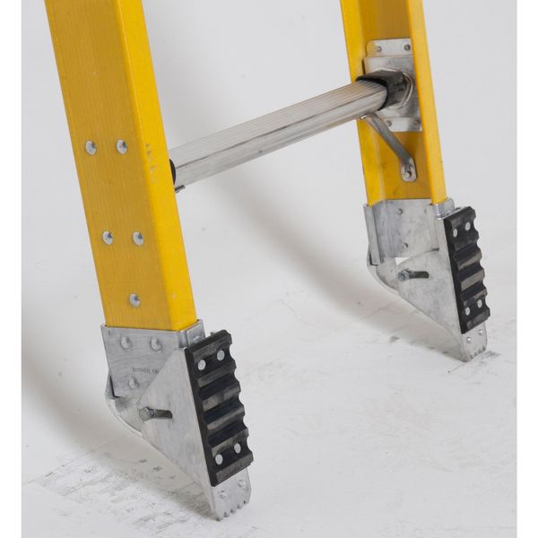 Fiberglass Extension Ladder, 300 lb Load Capacity