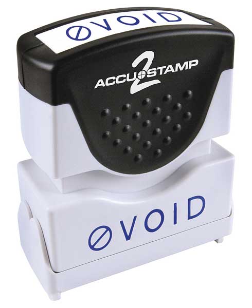 Microban Message Stamp, Void, 3/8