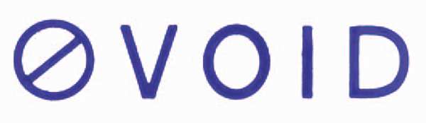 Microban Message Stamp, Void, 3/8