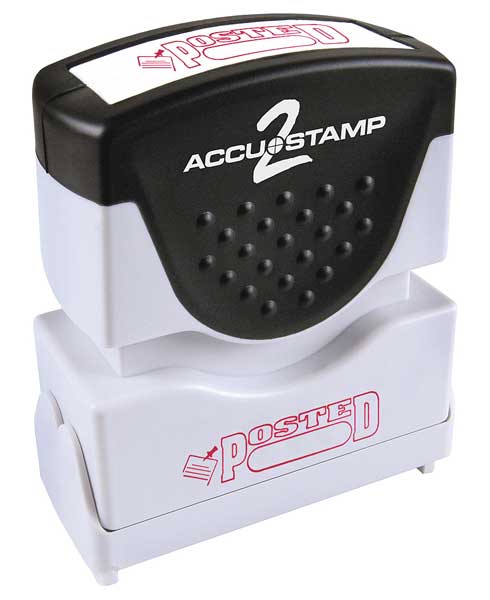 Microban Message Stamp, Posted, 1/4