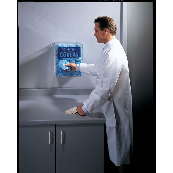 Shoe/Boot Cover Dispenser, Arcylic, Clear