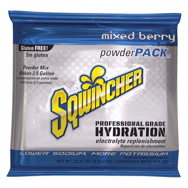 Sports Drink Mix Powder 23.83 oz., Mixed Berry