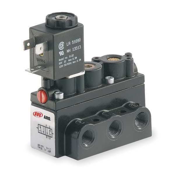 Solenoid Air Control Valve, 1/8 In, 24VDC